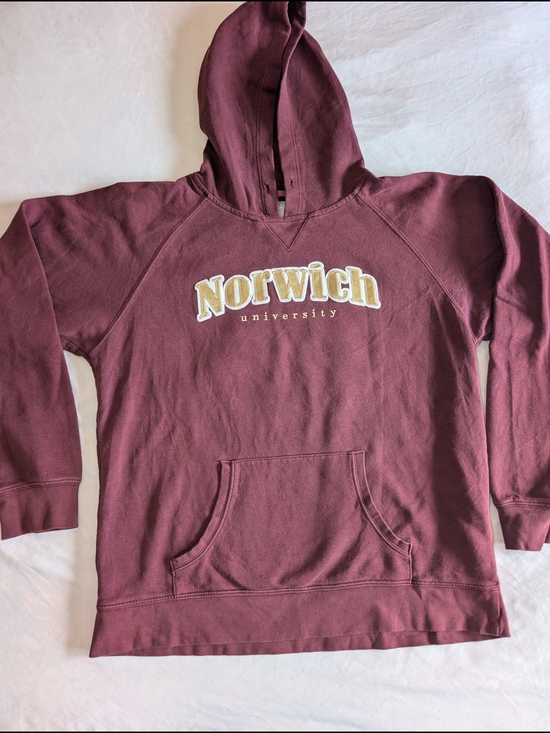 Champion Tops - Norwich University Hoodie pockets Champion